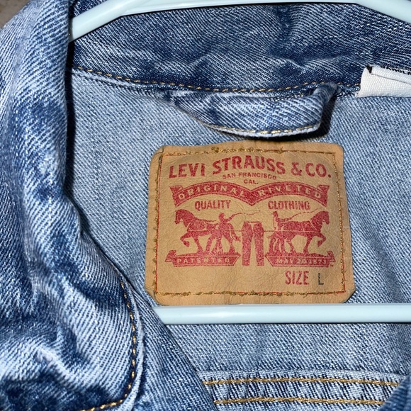 Levi’s trucker jacket size L - Picture 4 of 4